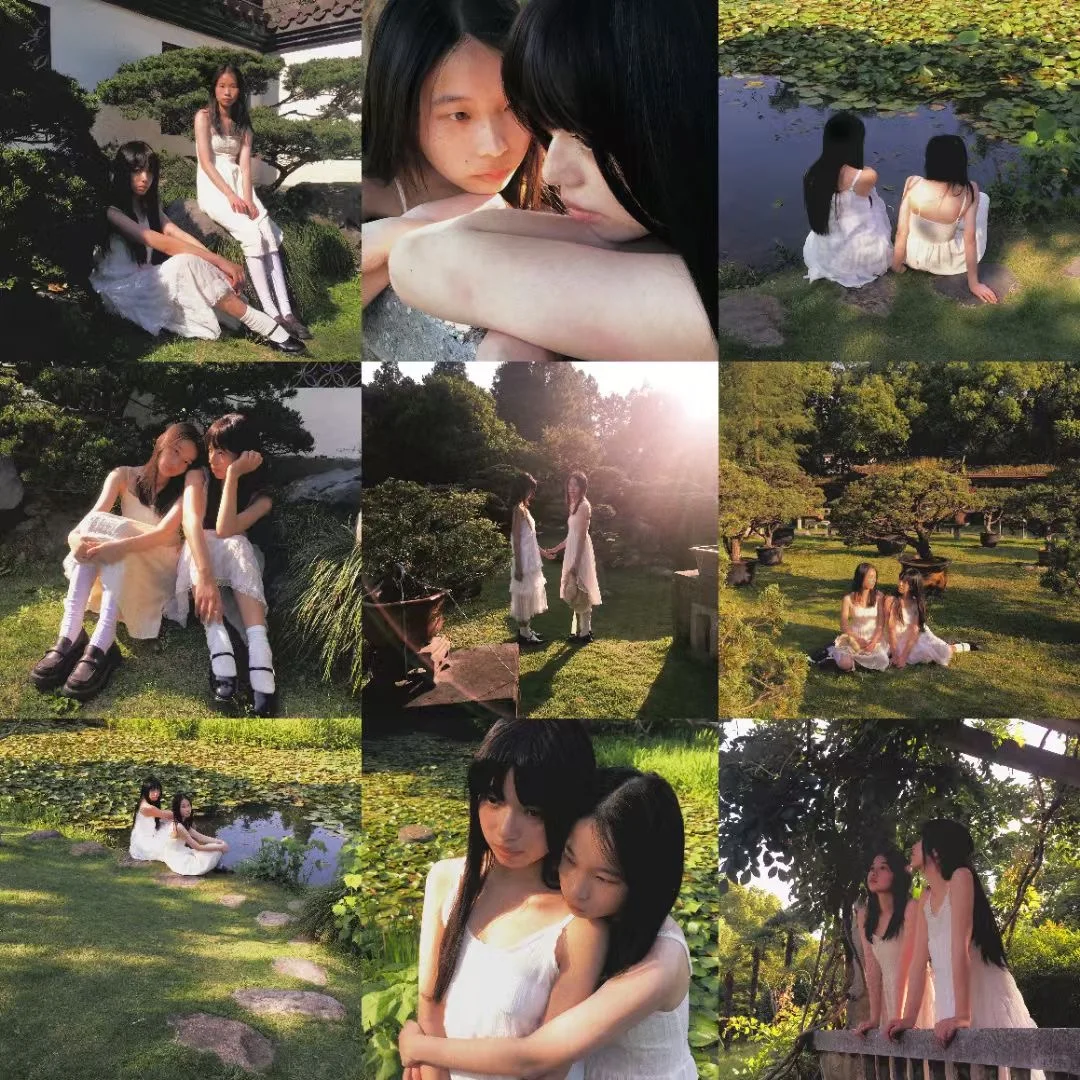 第一次拍双女写真就拍成这样！