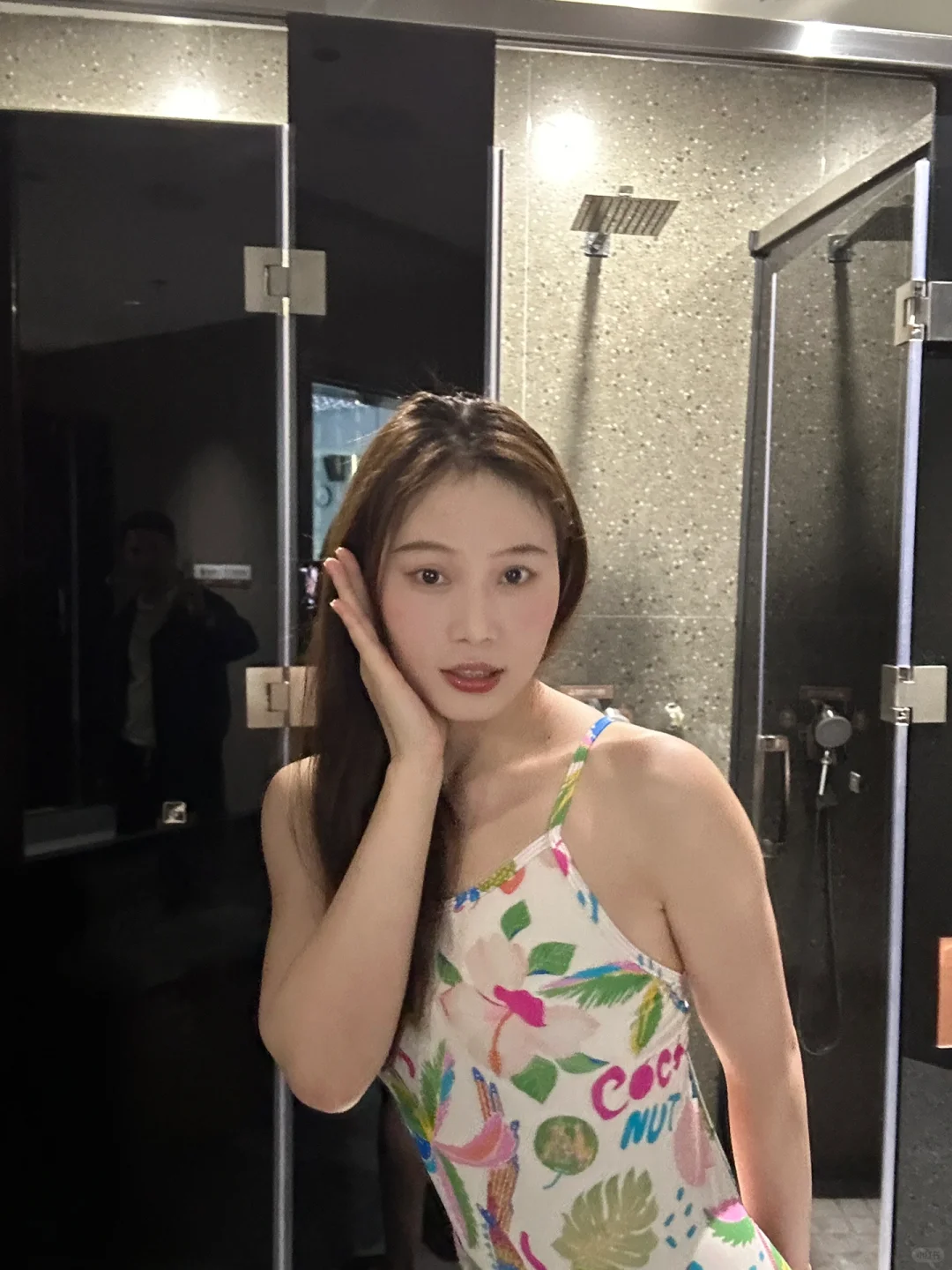 2025第一张新皮，泳衣超美的好吧👉🏻