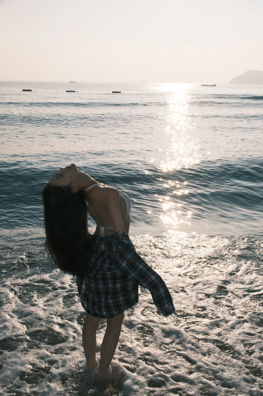 存一些海边日出拍照姿势🏝️ 🐚 🌊 🎐