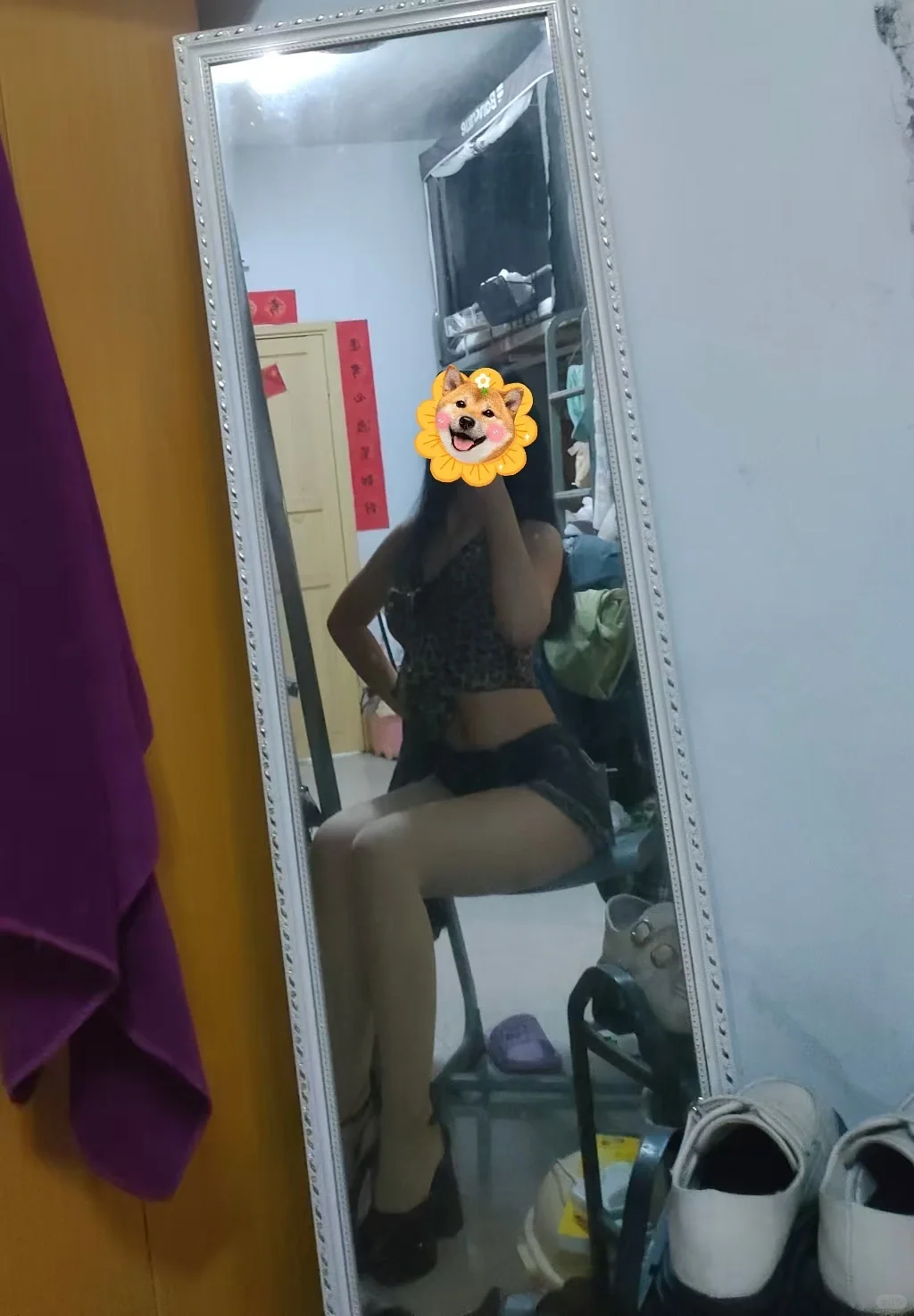宝宝光线有点不好，凑合看哦