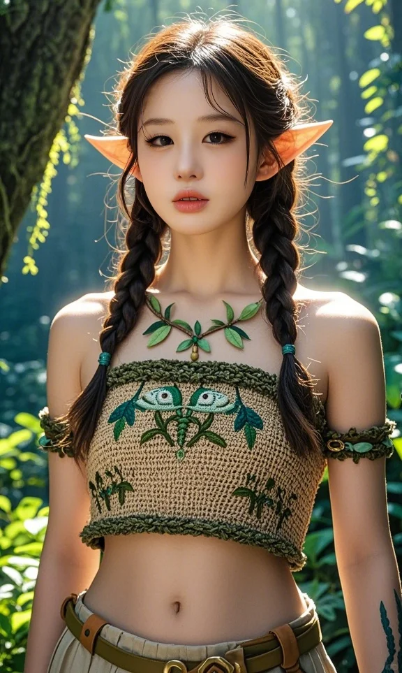 吸吸户外森系精灵公主的萝卜~