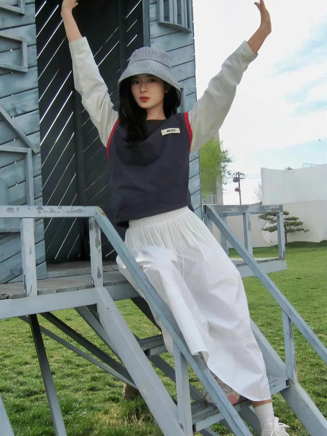 徐若晗私服也超有品｜现偶穿搭的神