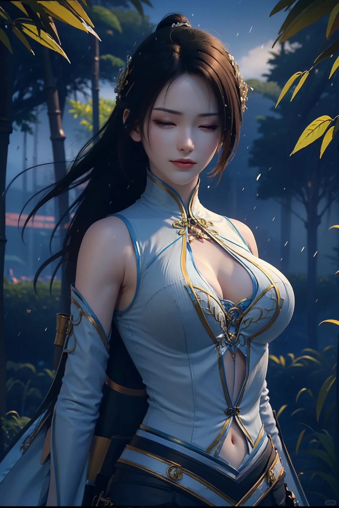斗破苍穹 纳兰嫣然 听雨
