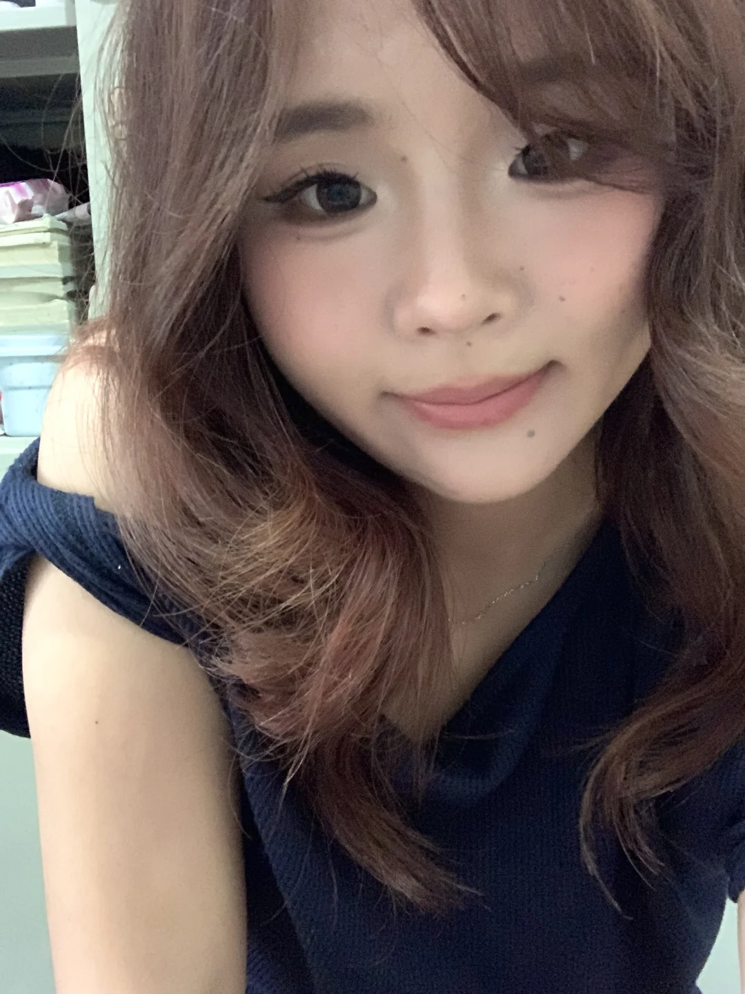 卷发纯欲妆