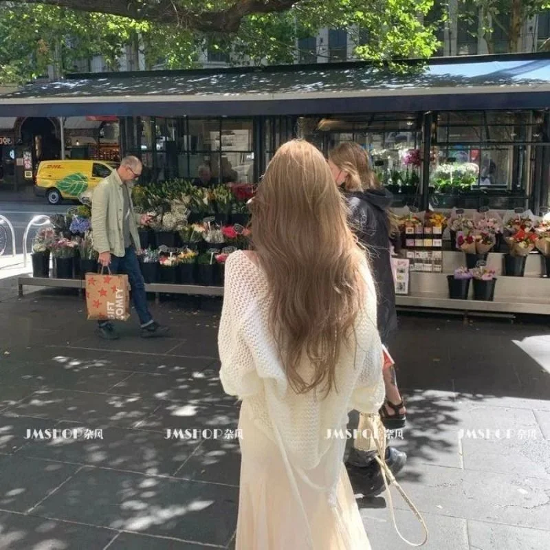 🛍鱼姬少女 套装蕾丝网纱鱼尾连衣好米