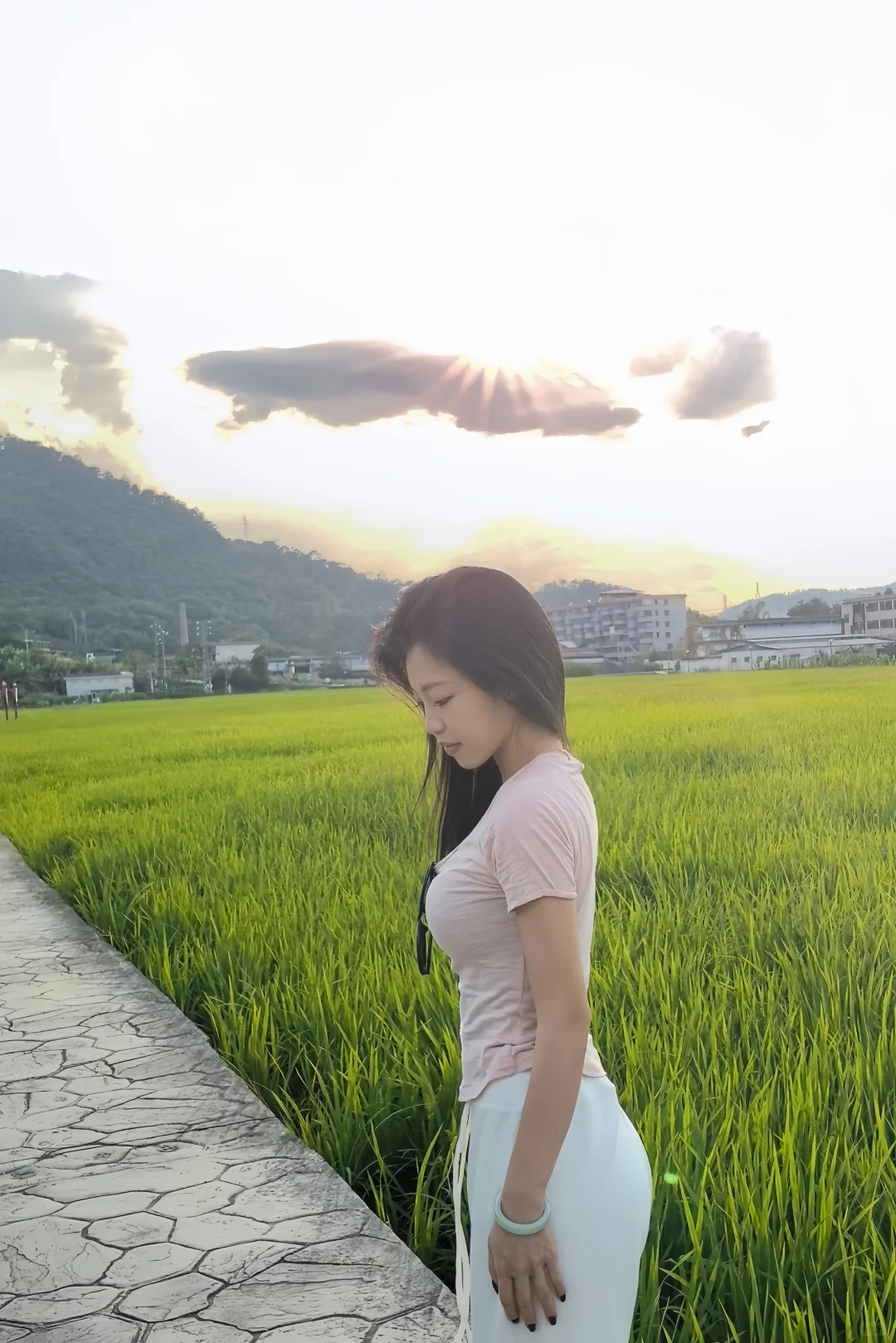 享受阳光