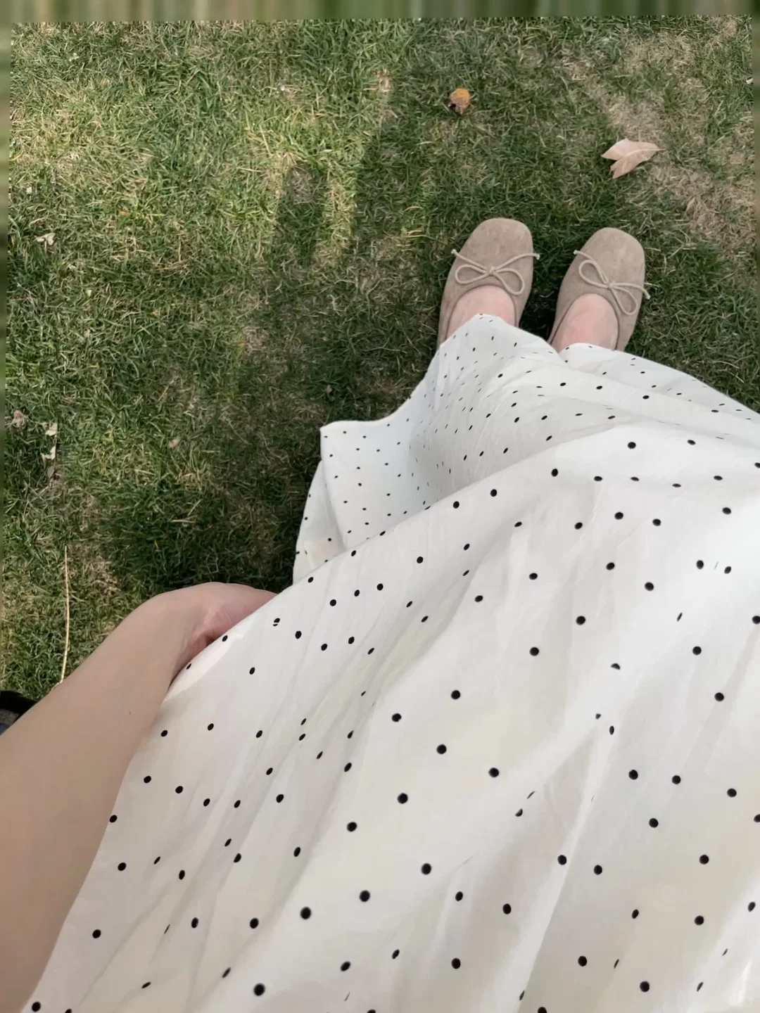 一条波点裙就把我带回了夏天～