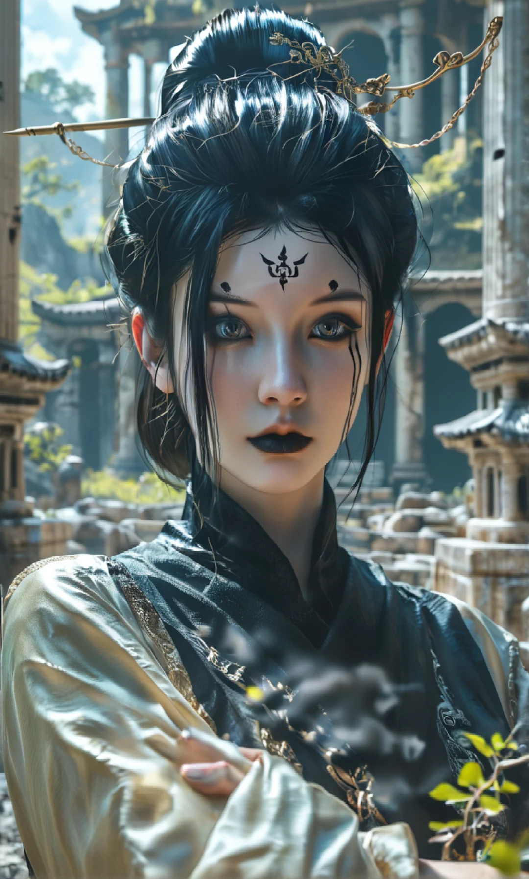 又画了几张四妹