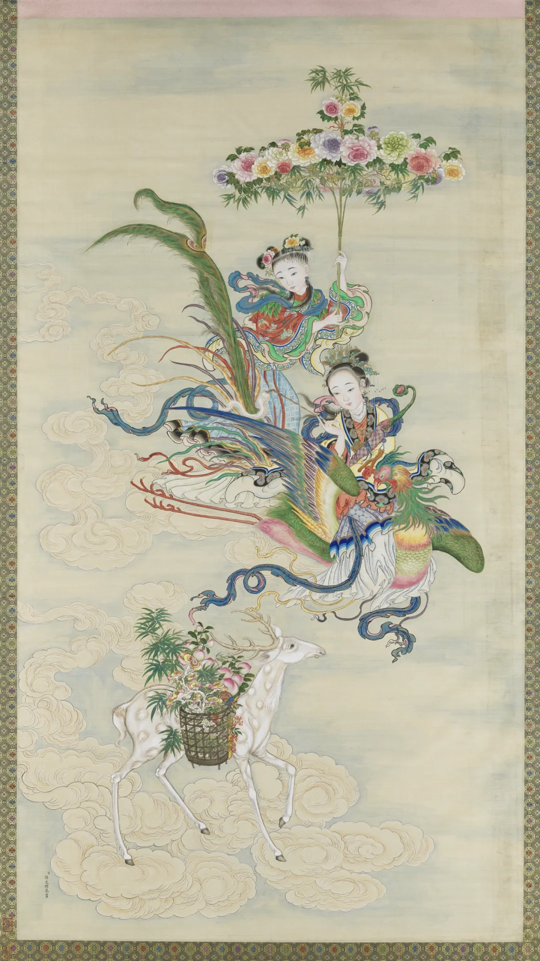 古画里的“灵芝仙草”