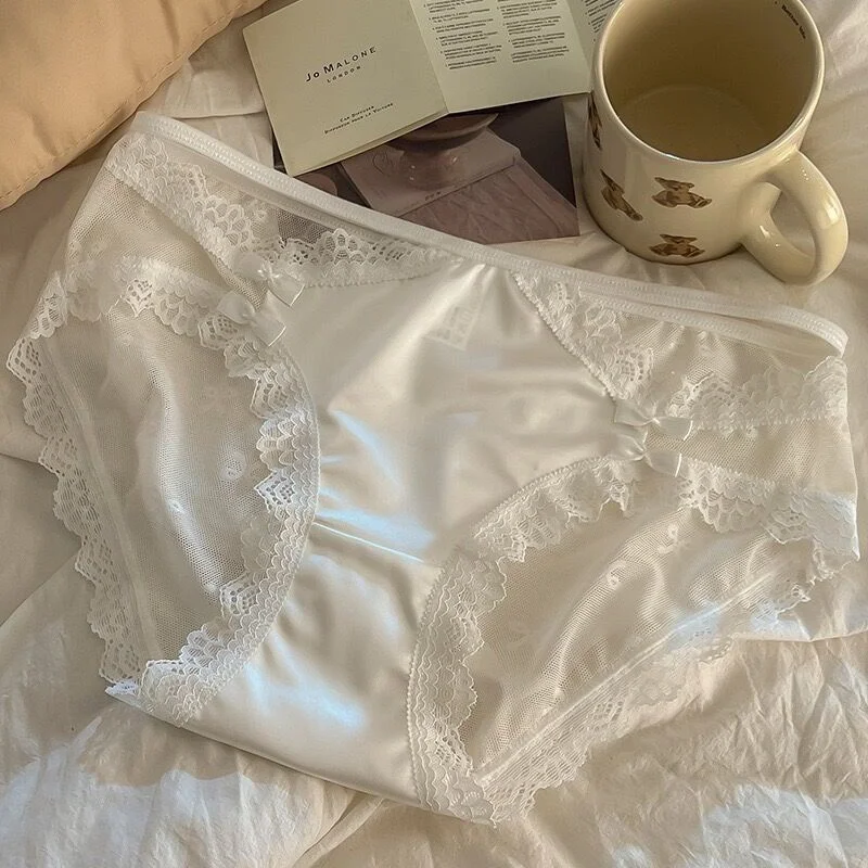 巨巨巨舒服 蕾丝网纱内裤