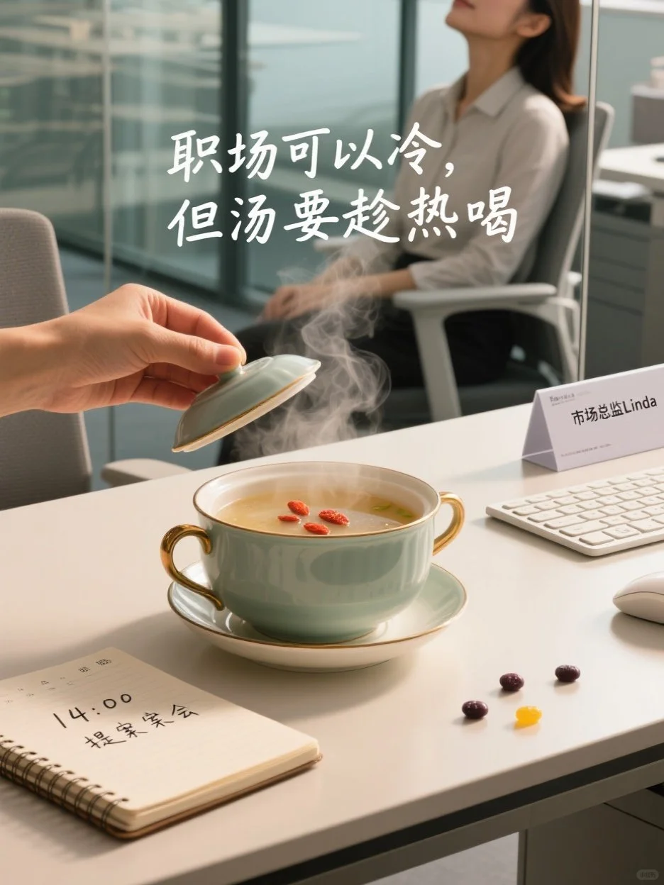 午休1小时，靠这碗汤抢回成熟女人的“呼吸