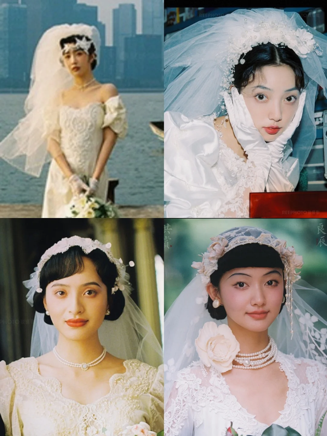 复古港风新娘| 封神造型一键穿越💫