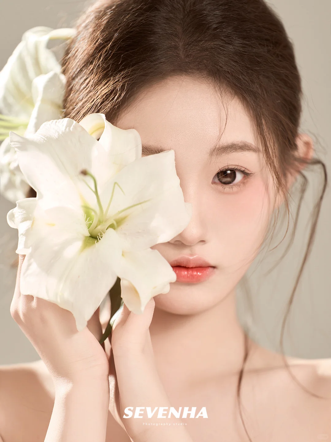 哦莫❗️纯欲百合肖像🍃 这也太温柔了吧～