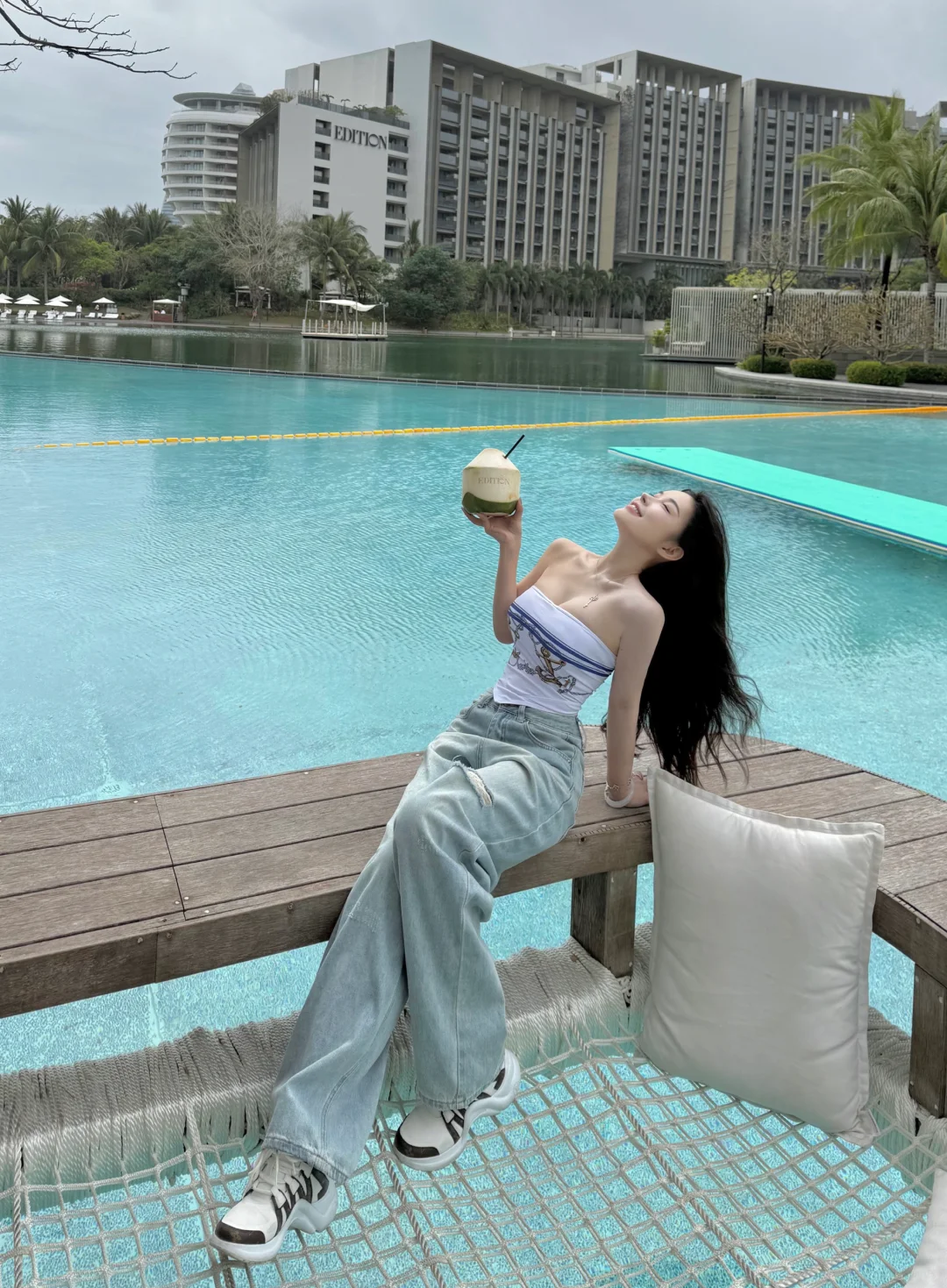 我爱三亚，也爱这个泳衣！🌴