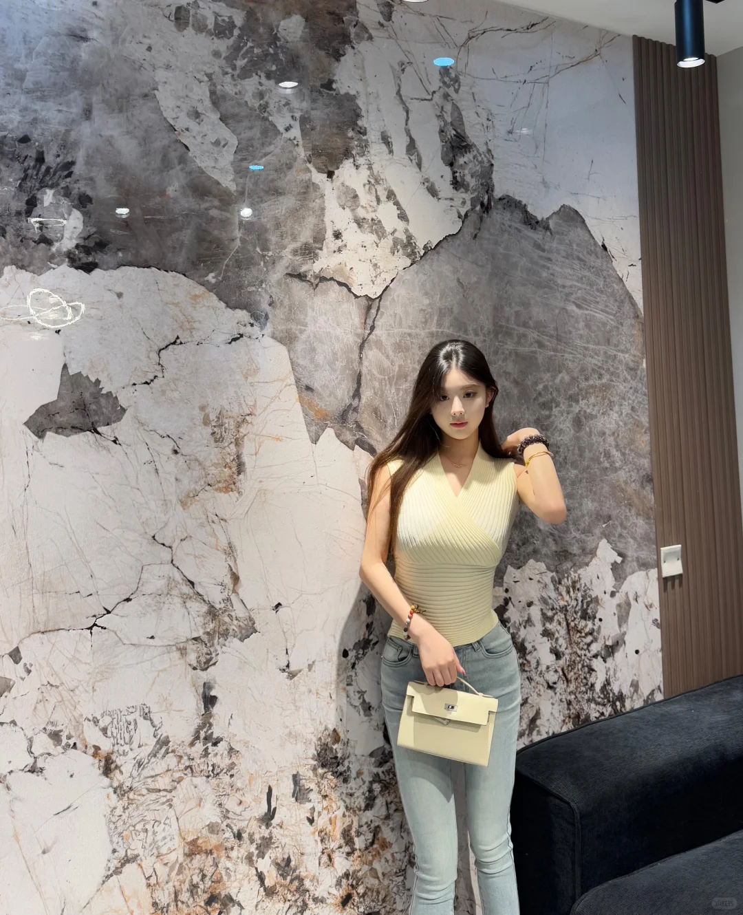 温柔姐姐 不懂小脚裤的有难了