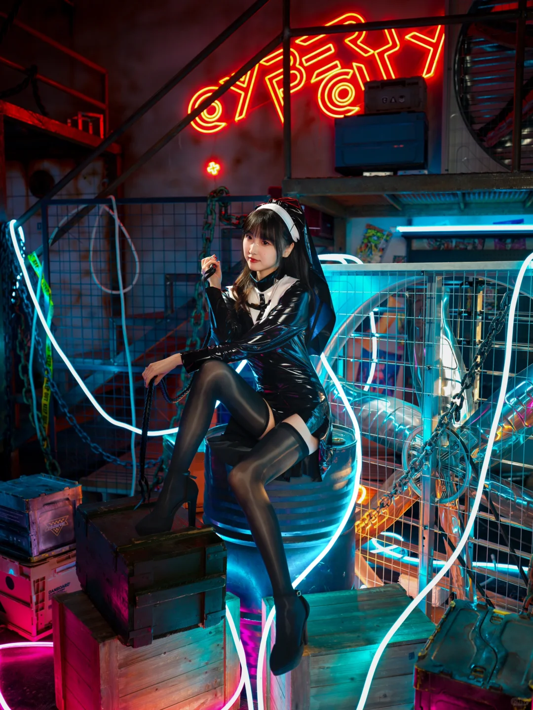 cos｜赛博朋克 霓虹魅影