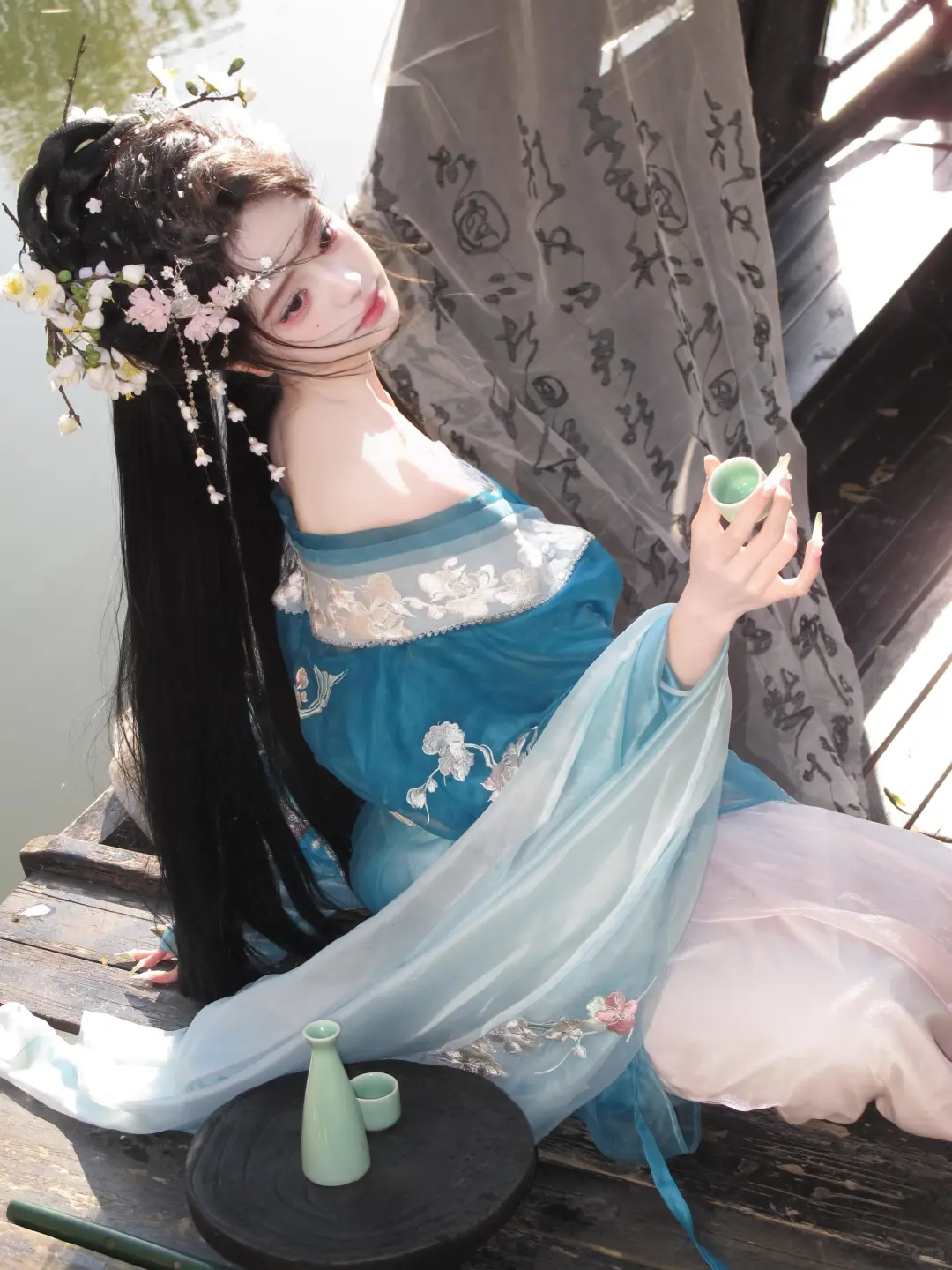 谁能抵抗这么美的古风写真啊
