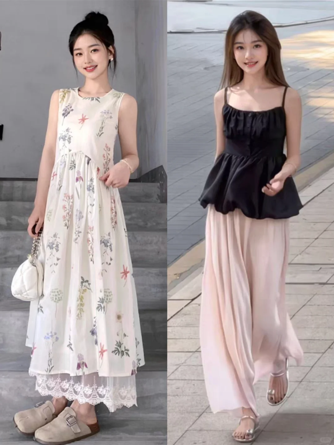 春夏季女生裙装高级感色彩怎么穿搭？