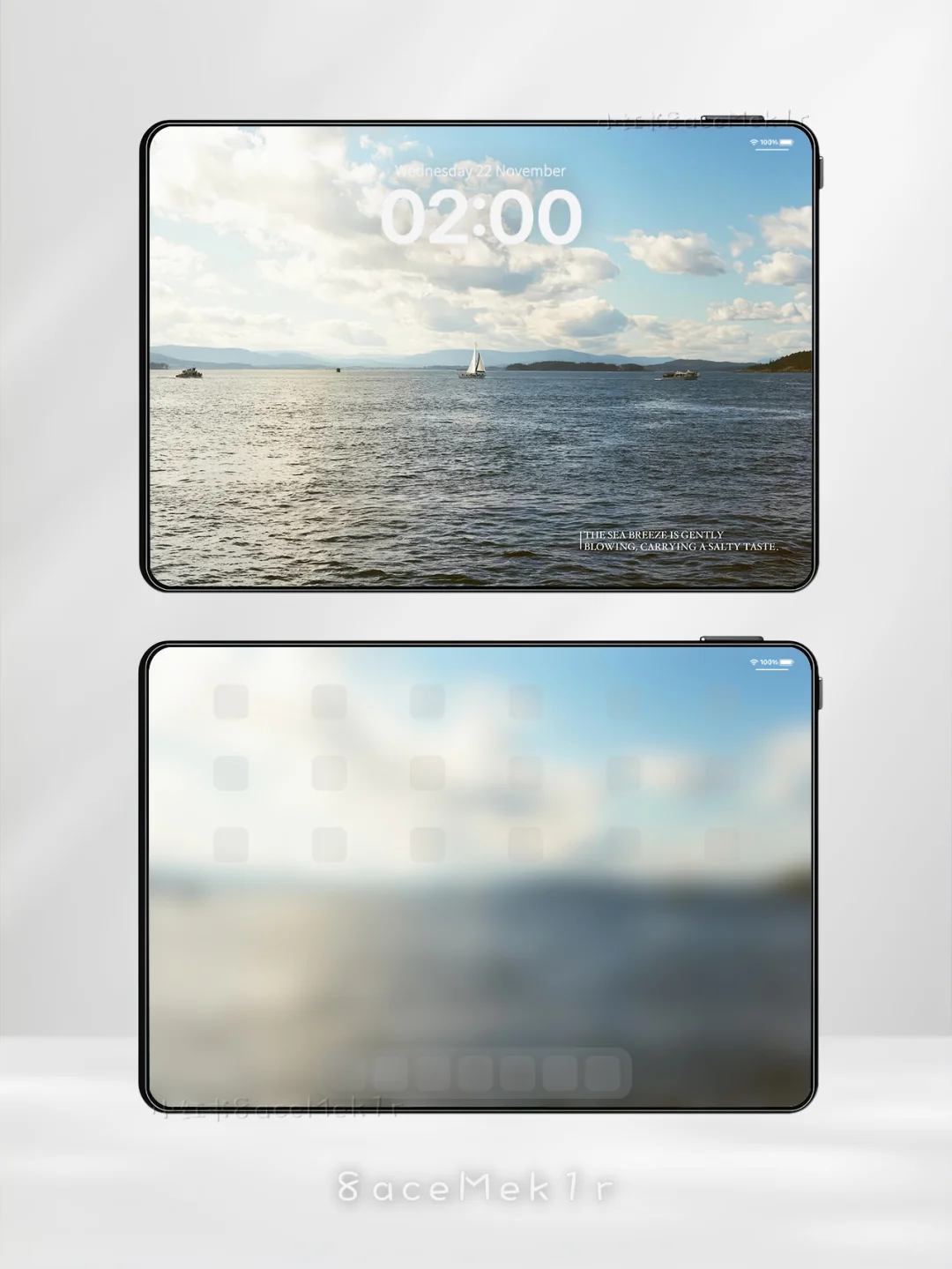 面朝大海，心随风动.iPad壁纸