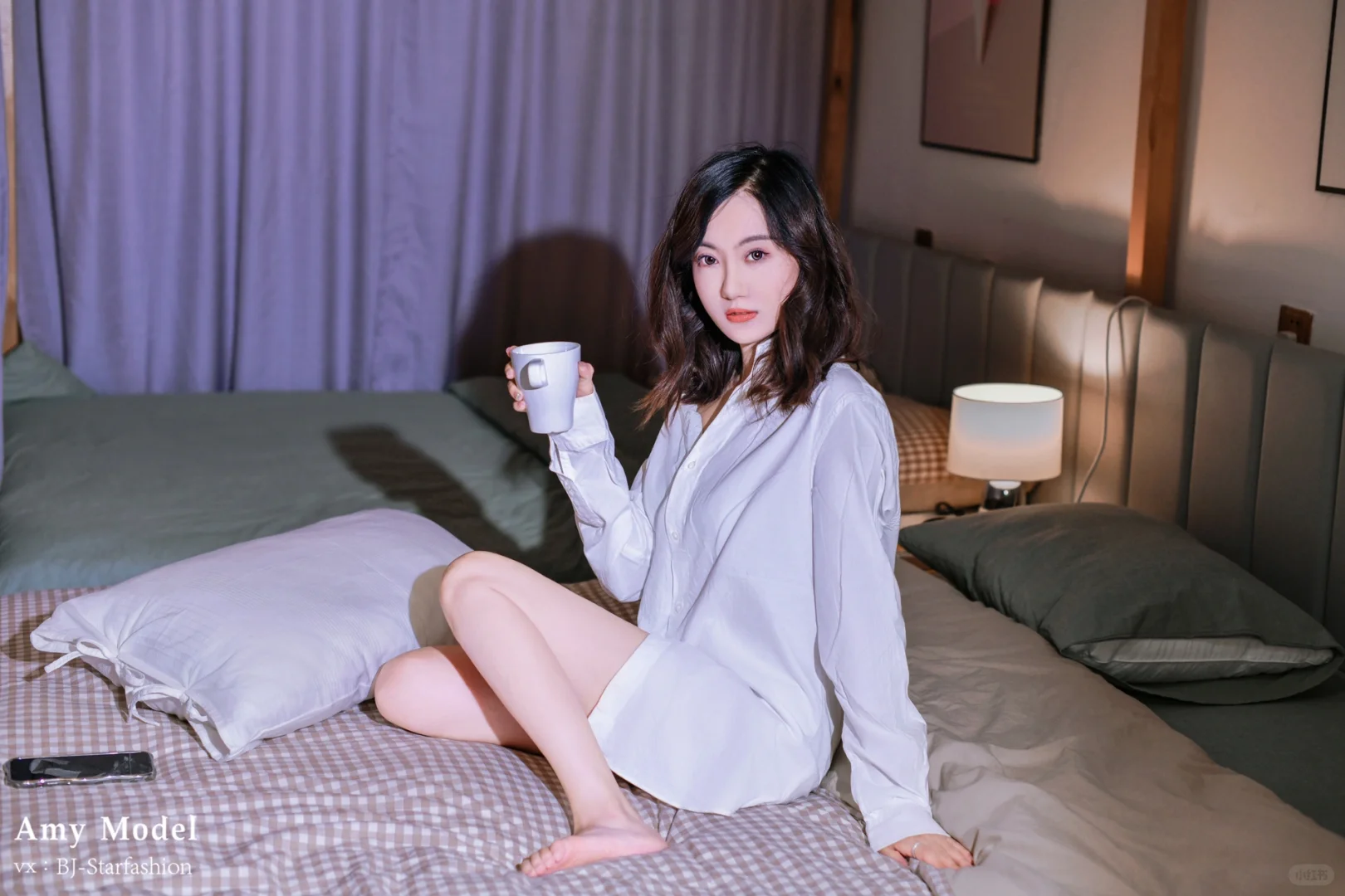 白衬衣才是纯欲性感天花板吧！借男朋友衣服