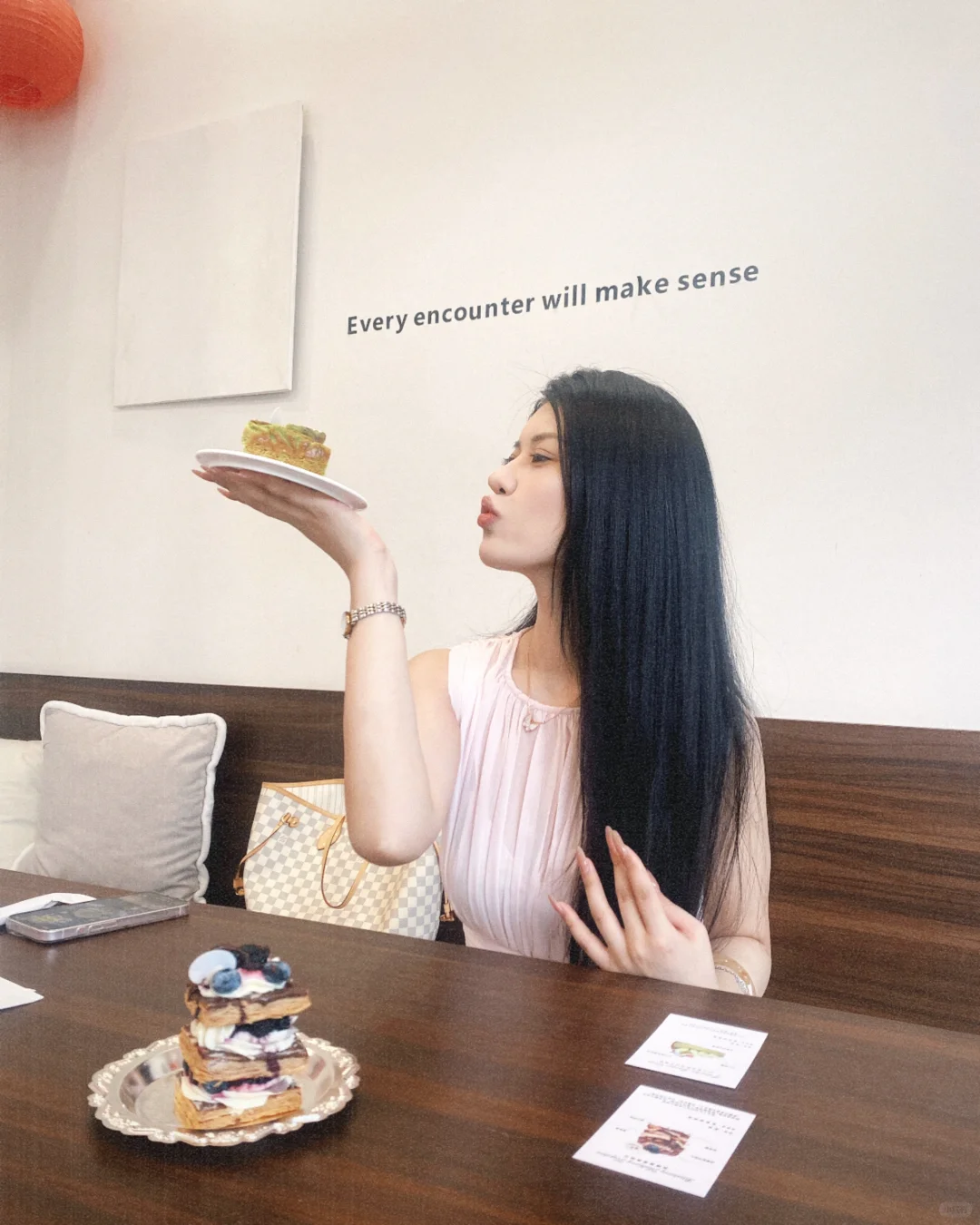 娇艳妩媚小裙子 版王#和下午茶更搭哦