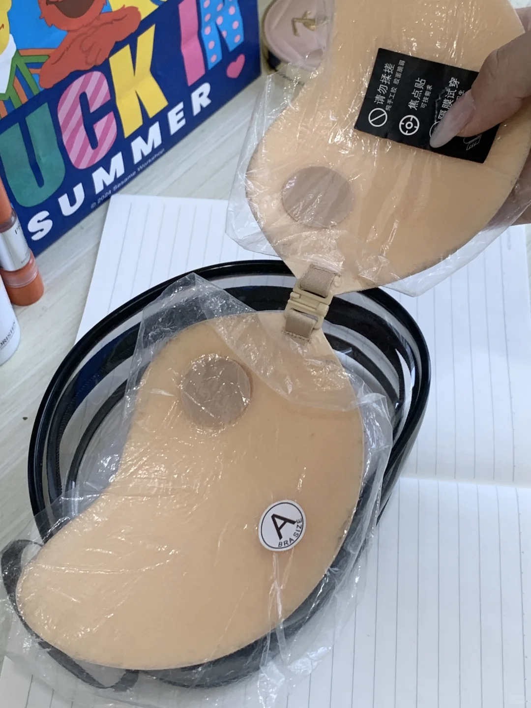 真平地起高楼 分享自穿的聚拢胸贴！