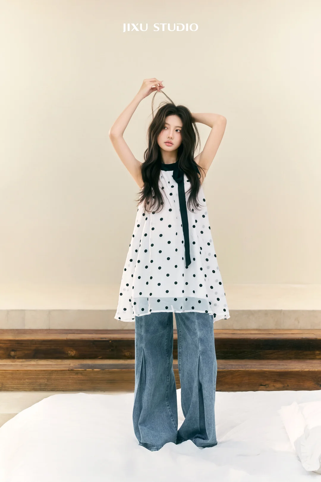 甜晕！慵懒法式少女写真｜浪漫与随性感