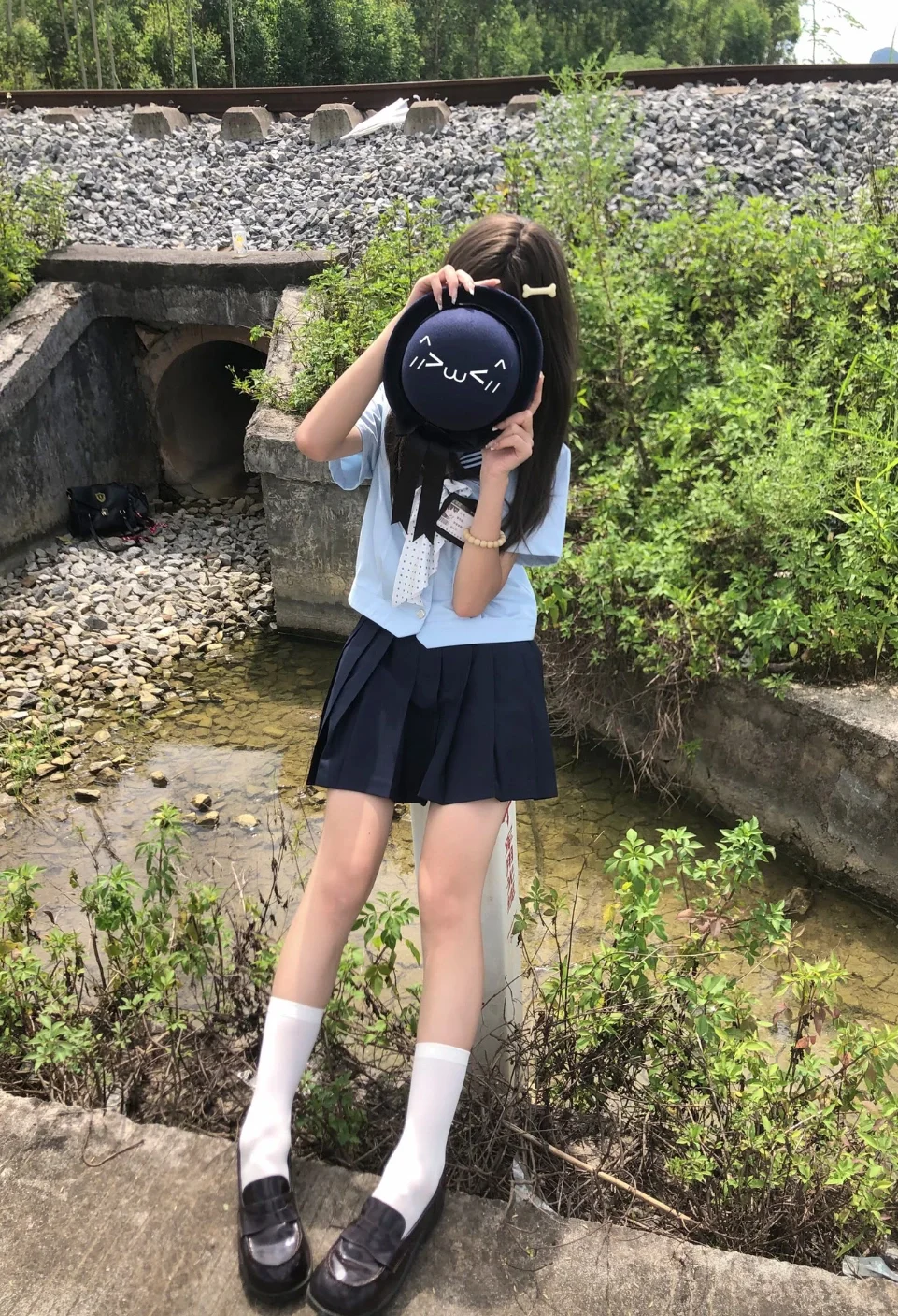 穿jk可以试试这样拍