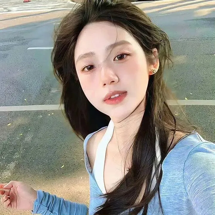 WeChat｜蓝色系温柔女头