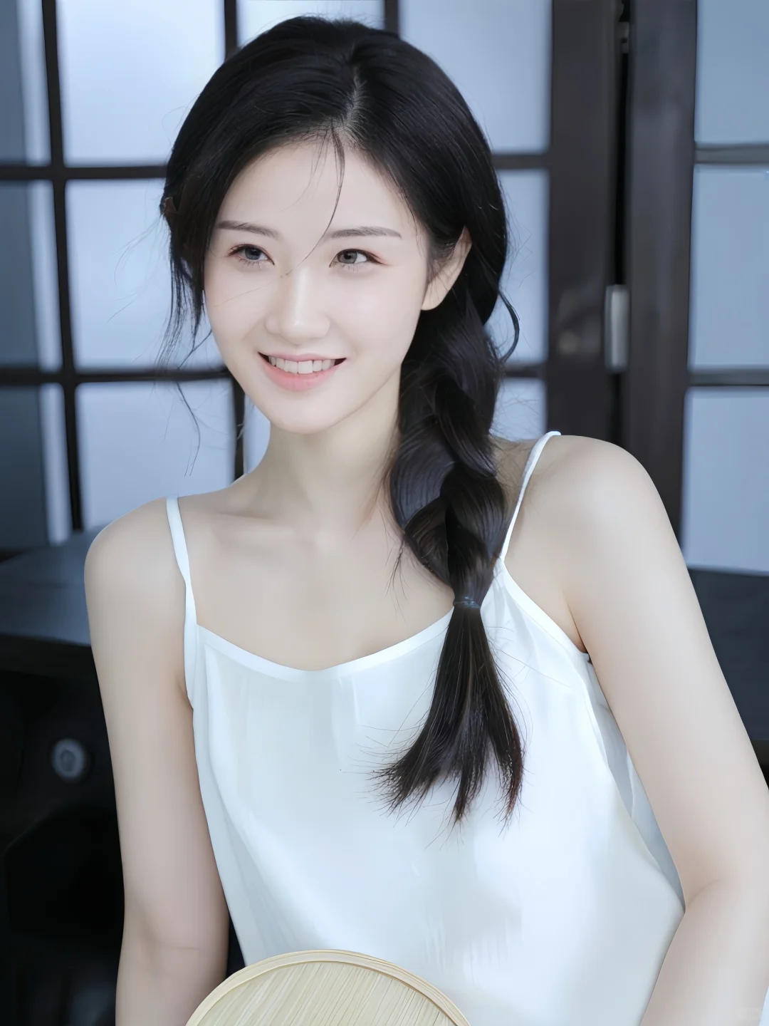 AI绘画创作美女，每一帧都有不同。