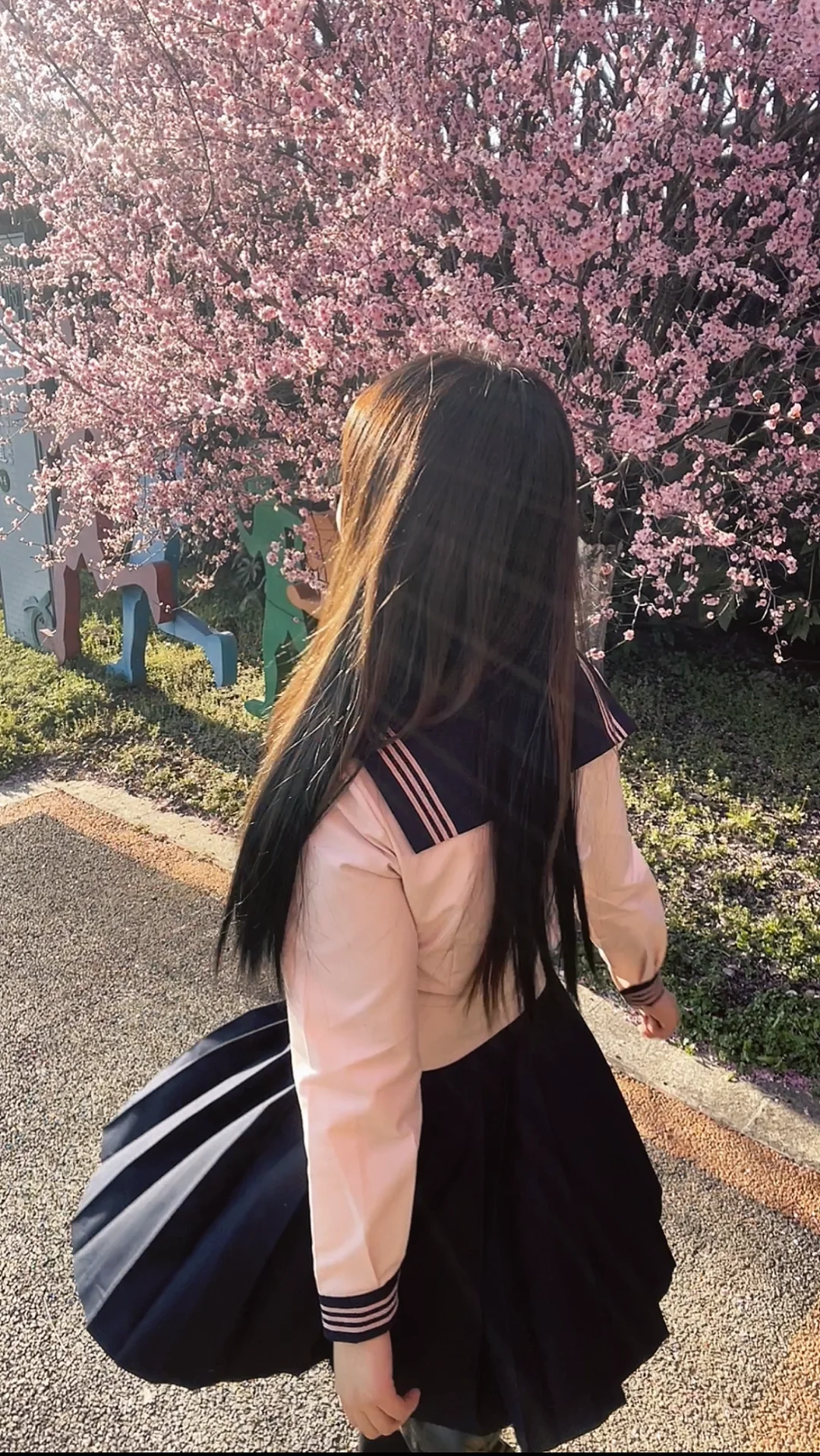 🌸樱花jk｜樱花绽放的三月，遇见更好的自己