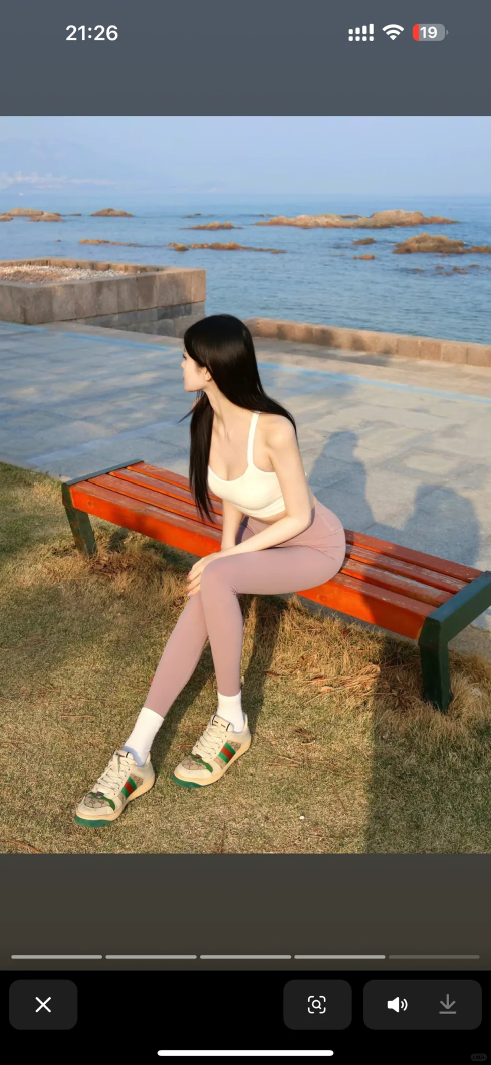 女大模特 蹲约拍摄影 会💃高度配合