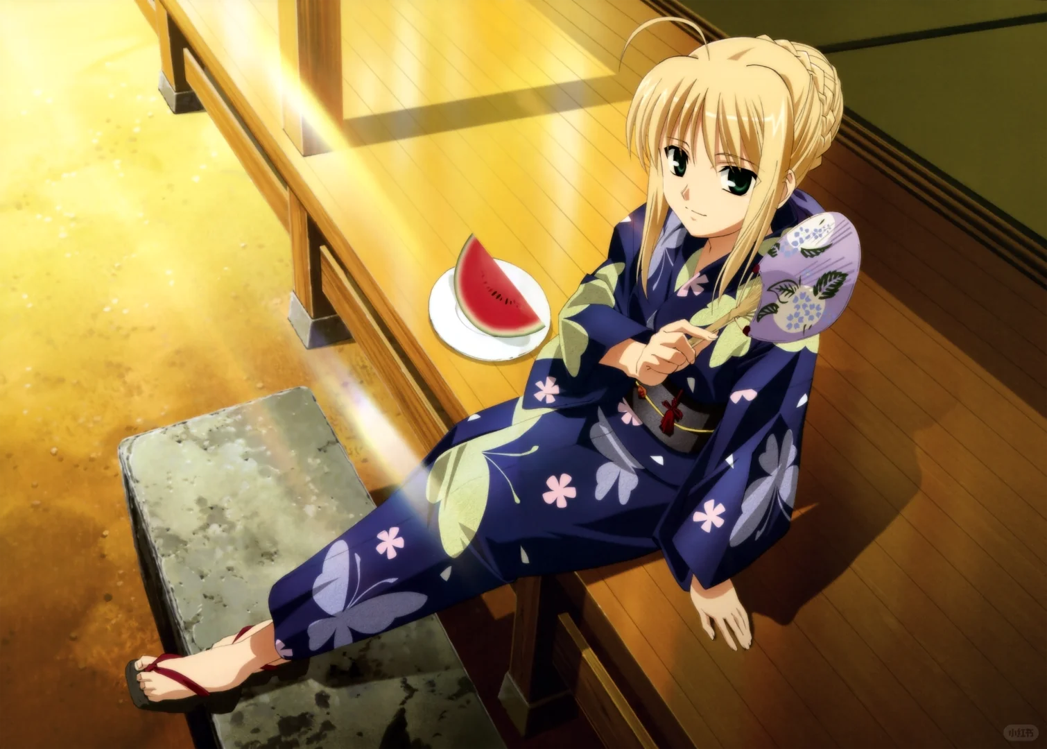 Fate stay night-Saber写真集