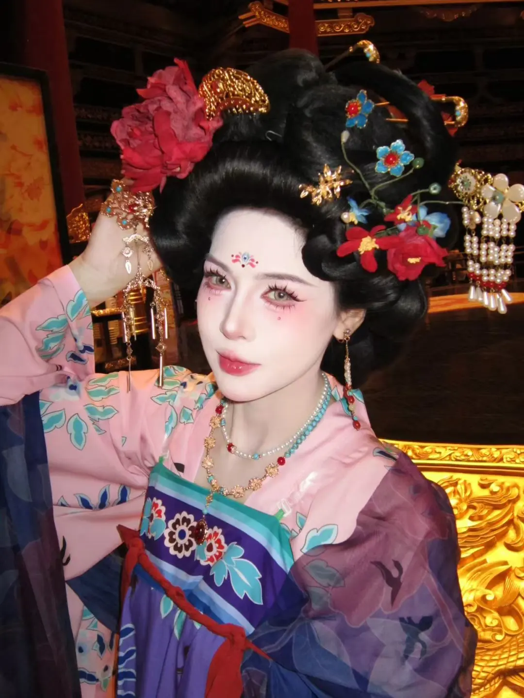 互勉汉服模特
