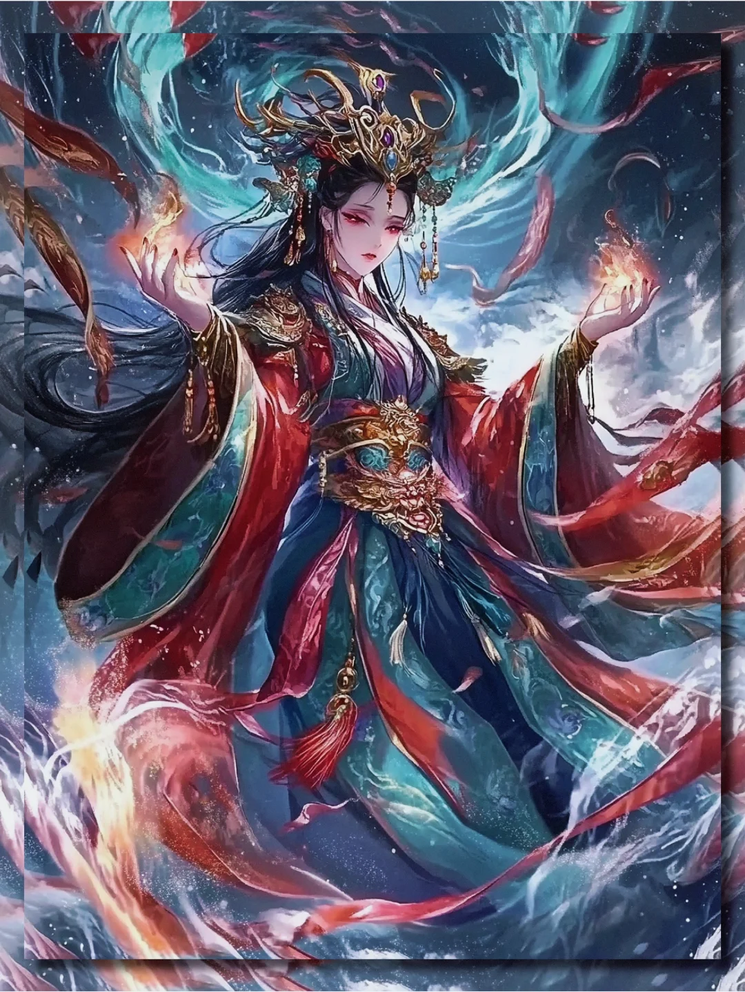 山海画卷｜旱神•女魃