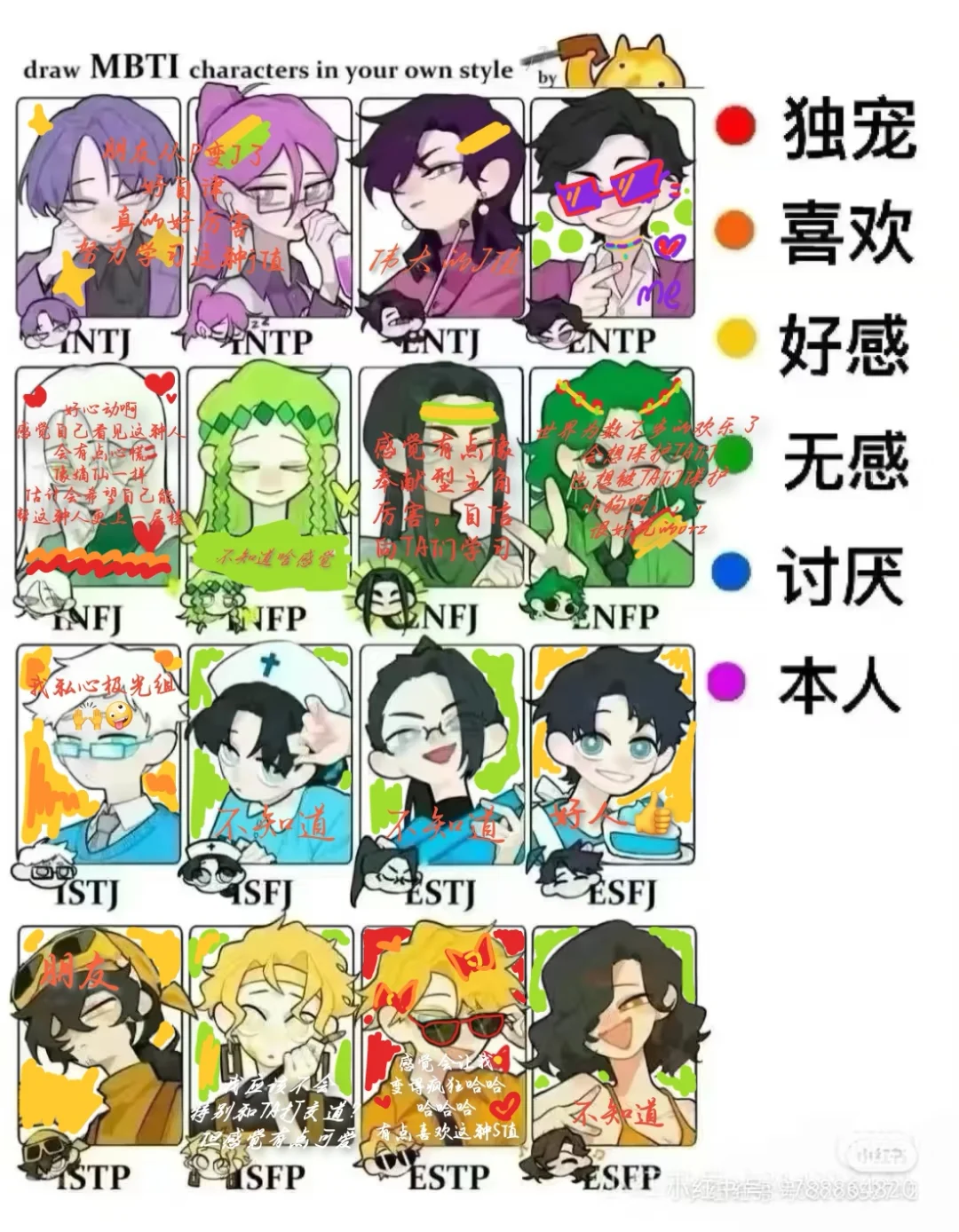 感觉我对INFJ好像没什么抵抗力☠💦