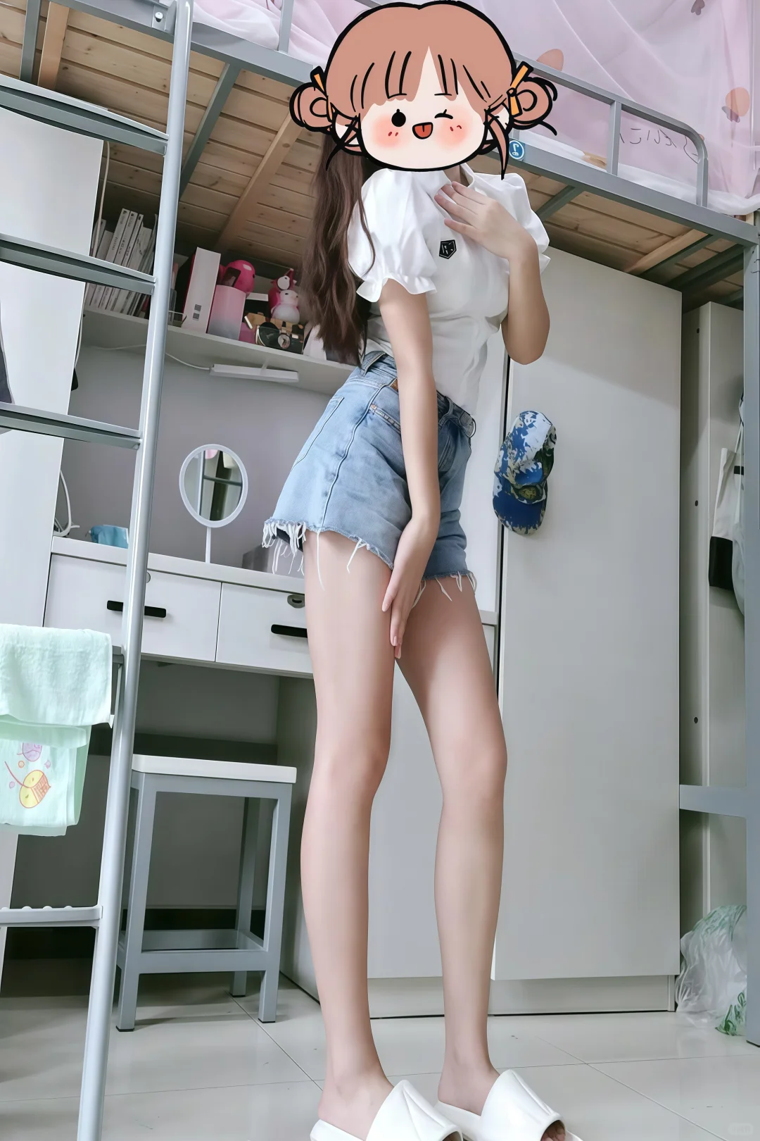 舍友说我可以当模特🤣