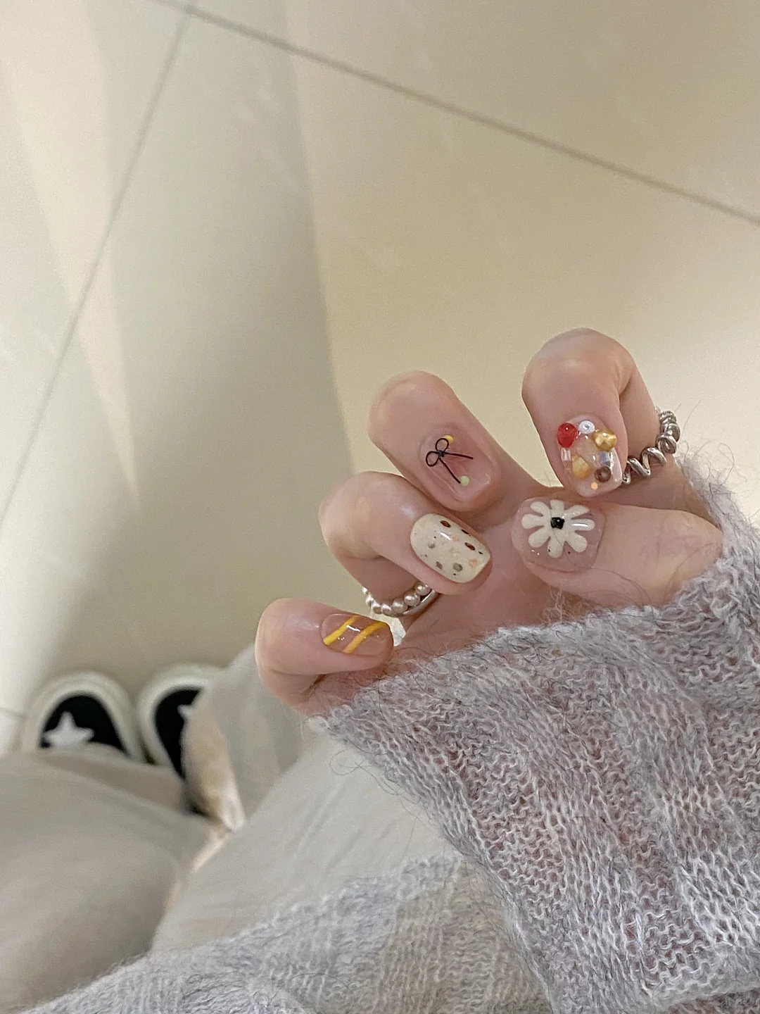取向狙擊♡♩这简直就是甜妹美甲