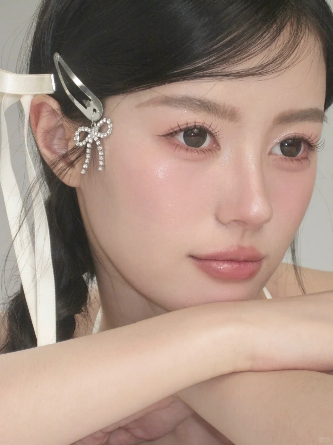 超美的纯欲少女妆