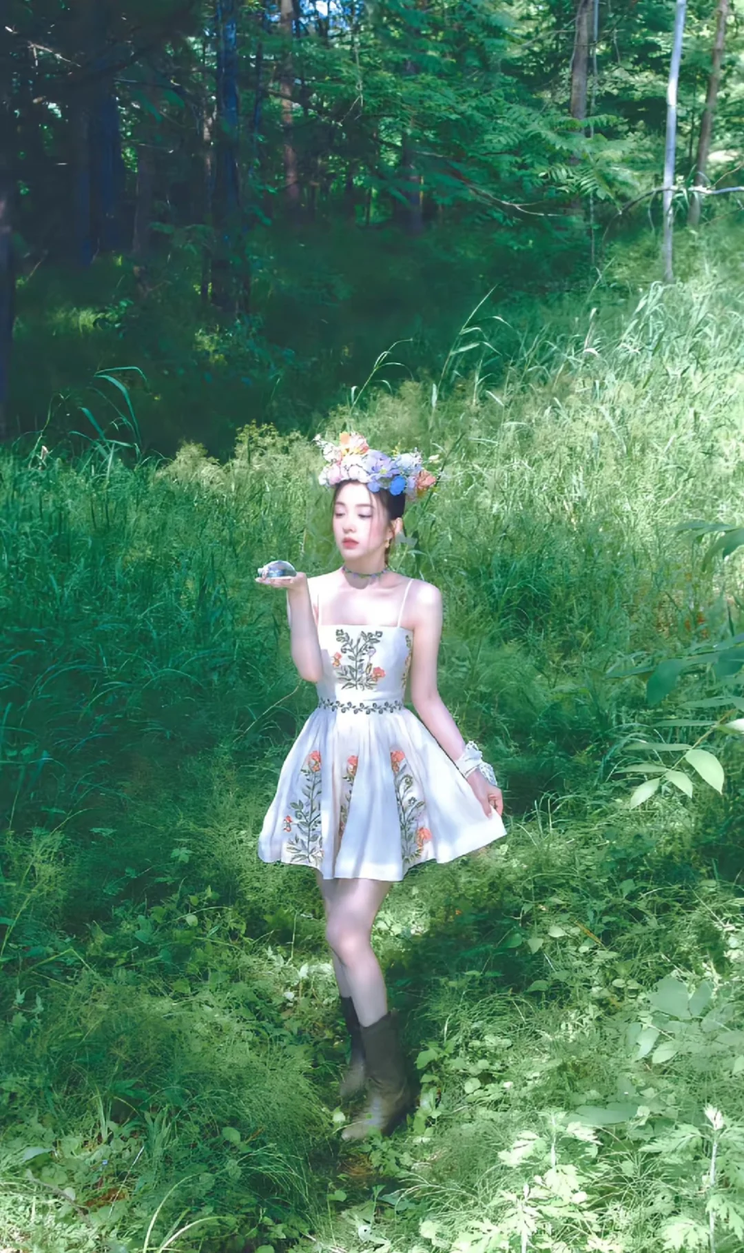 女idol外貌显化第一天