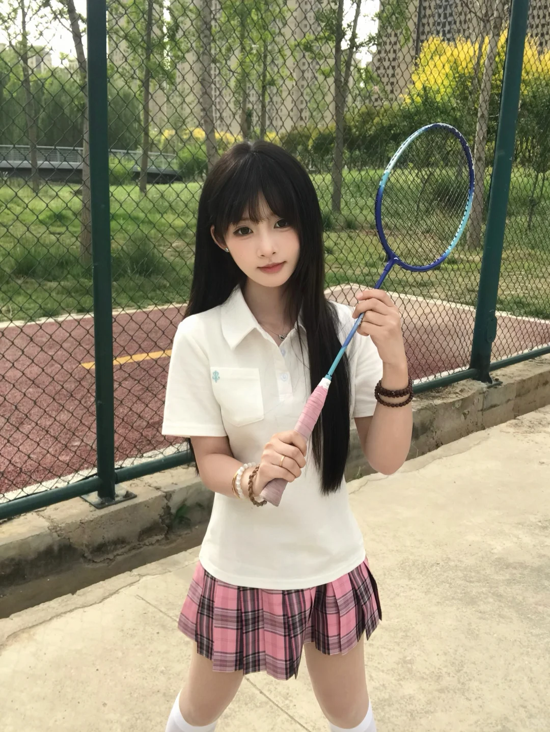 运动风jk太喜欢了 Polo衫➕jk
