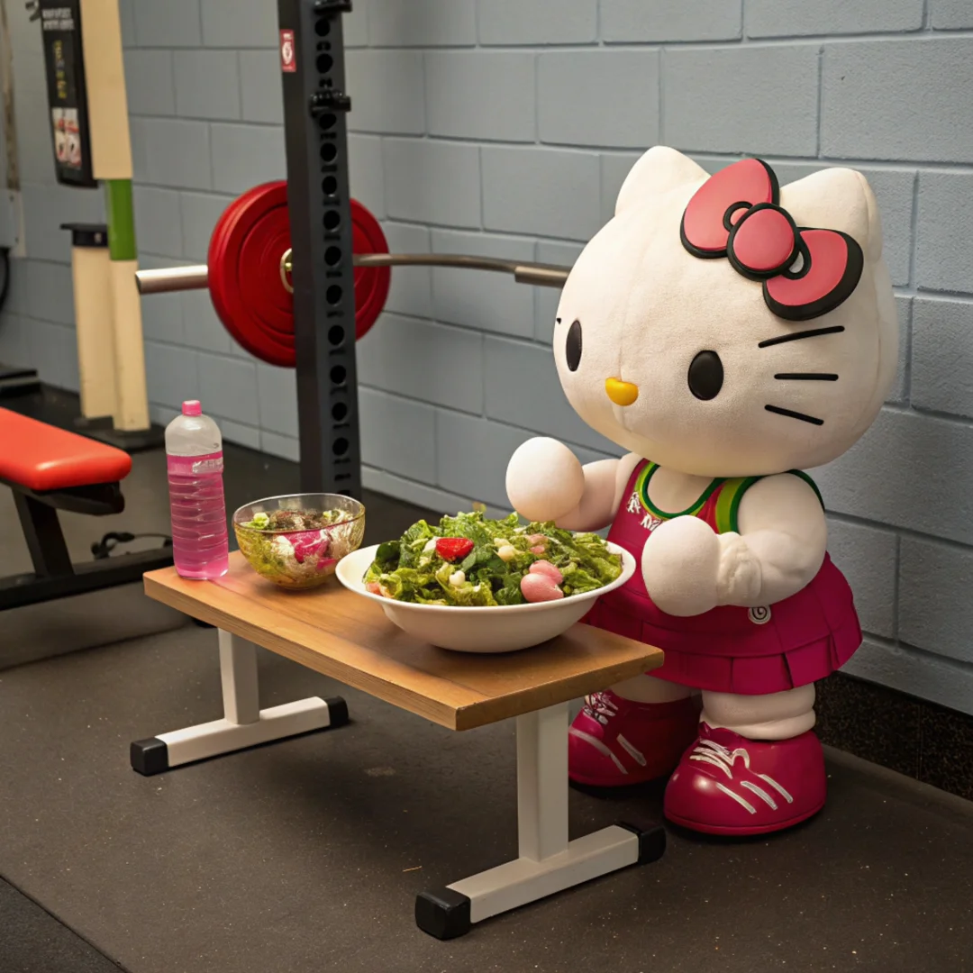 hellokitty健身日记💥饮食管理也太严了🥬