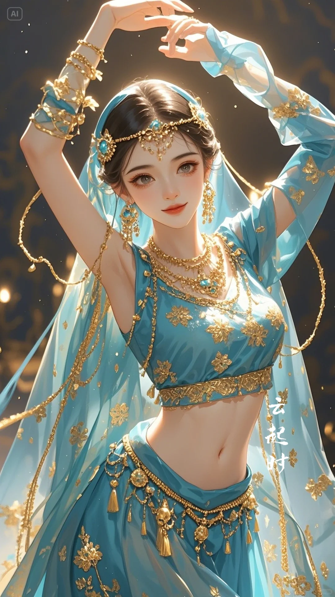 翩若惊鸿，婉若游龙。