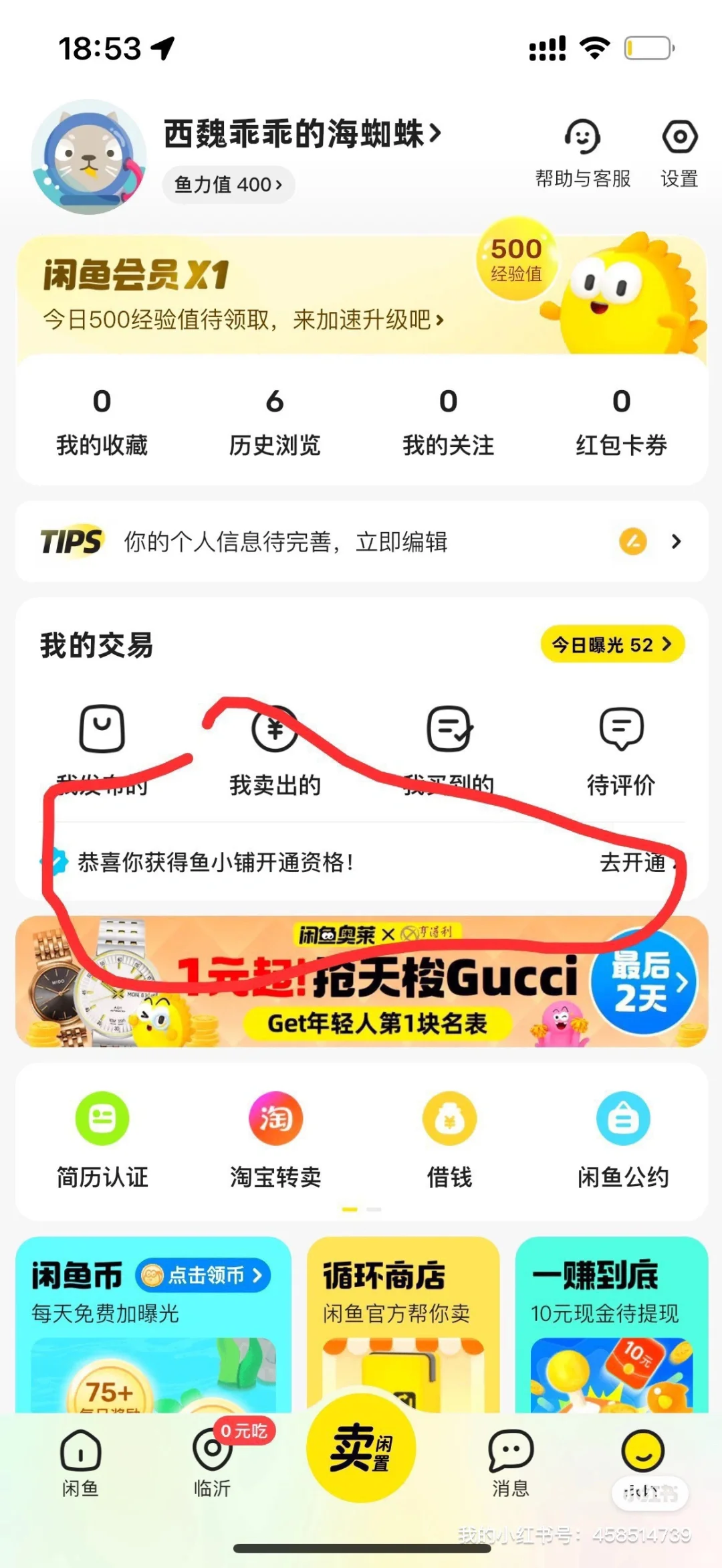 一分钟开通鱼小铺无效退款