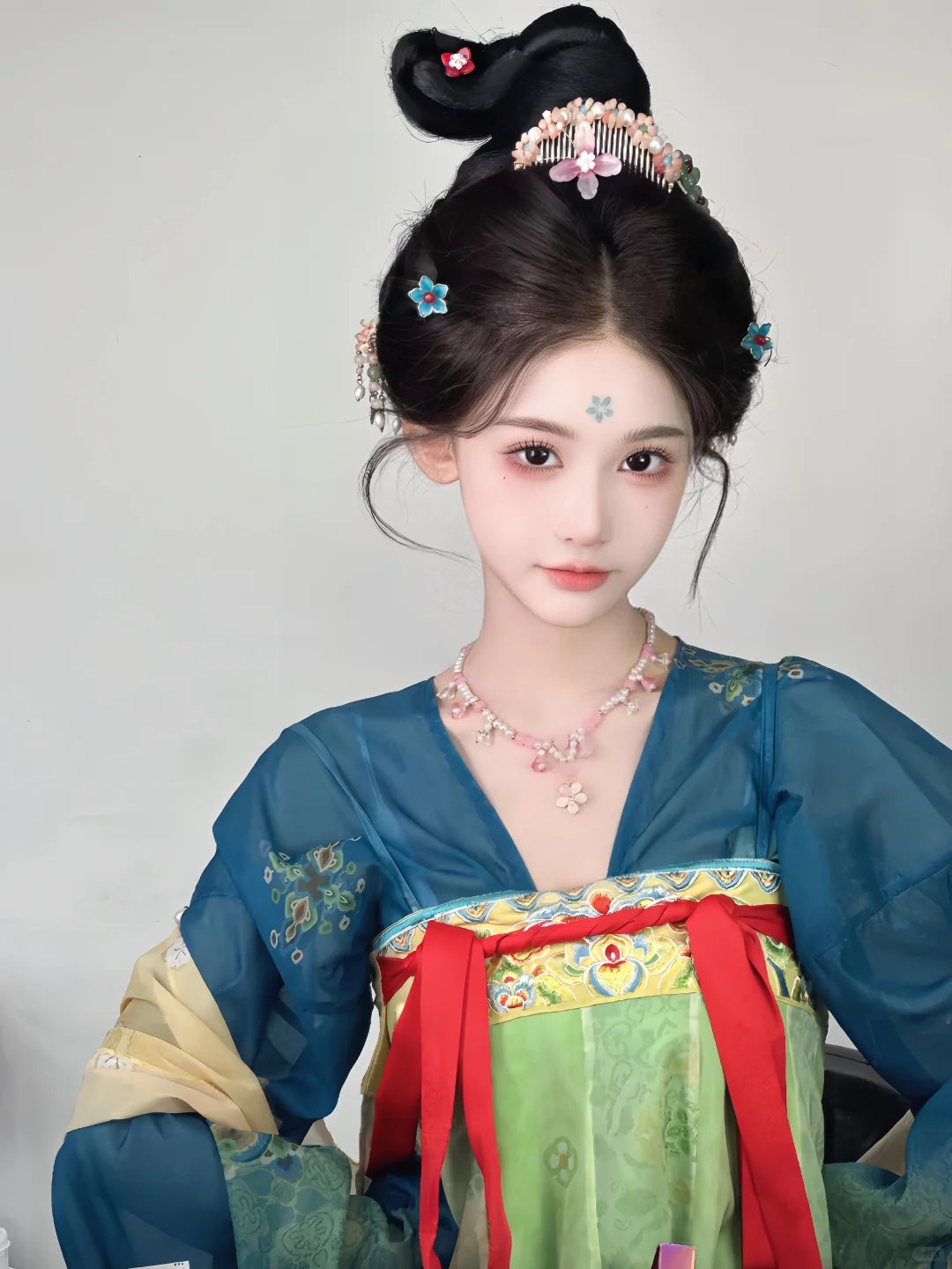 用现代少女感还原盛唐审美🎋