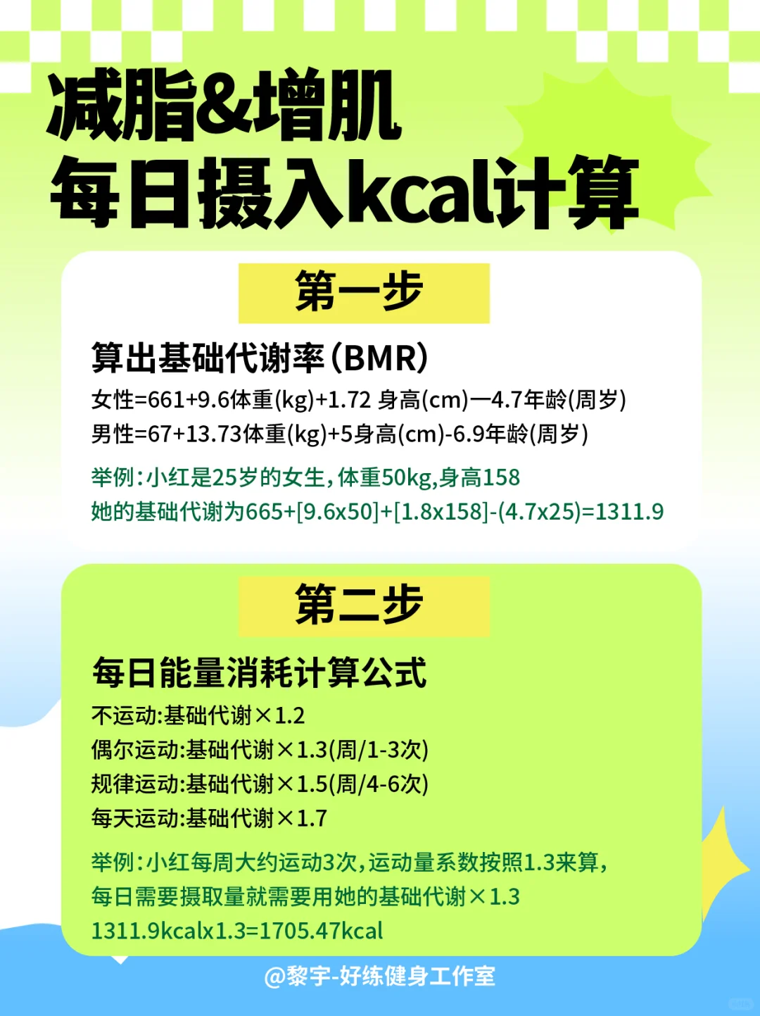 一天吃多少卡路里才合适？(女/男)对照表