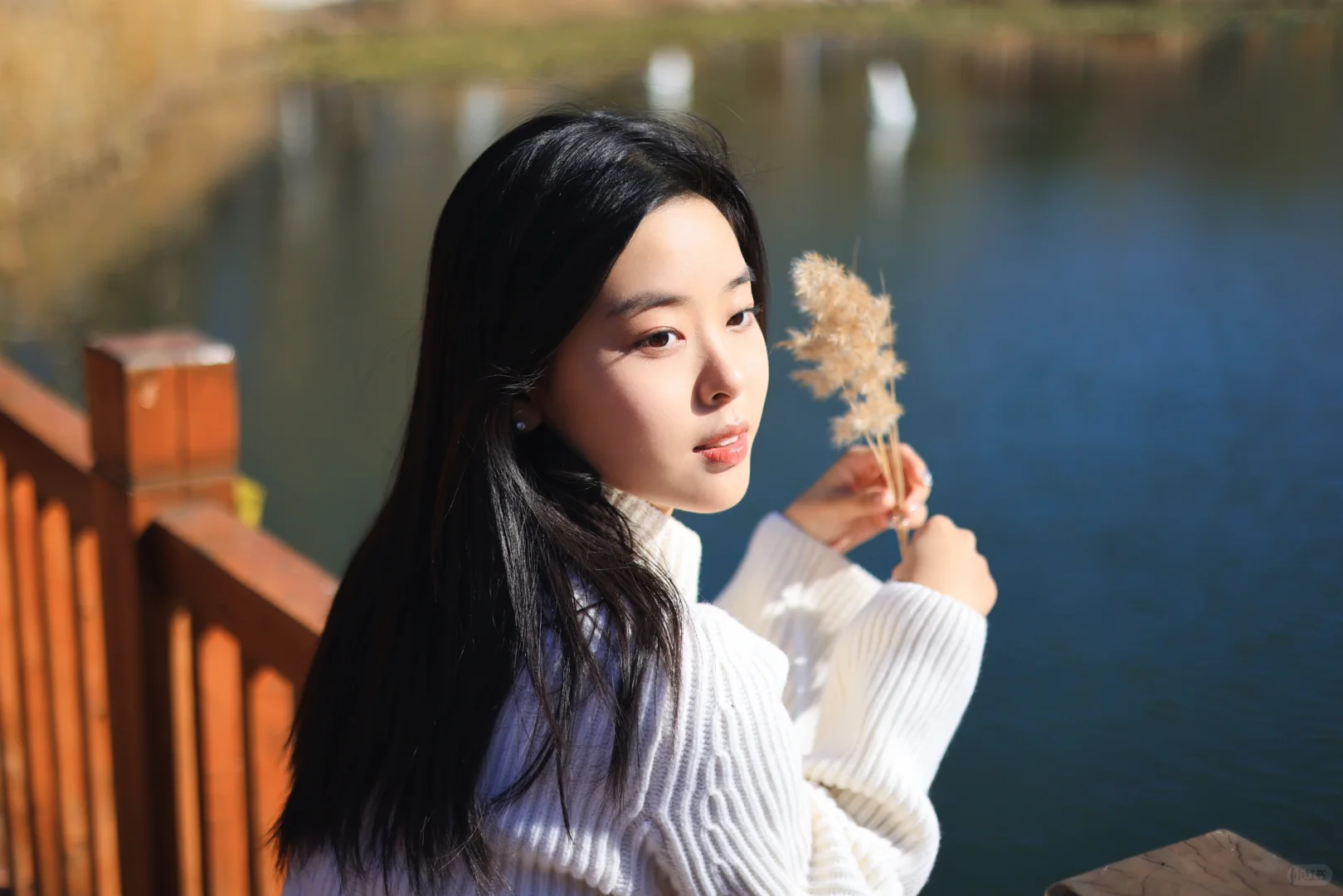 清湖旁