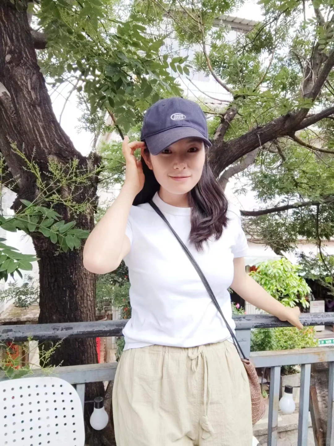 闺蜜说我这张照片很青春女大！