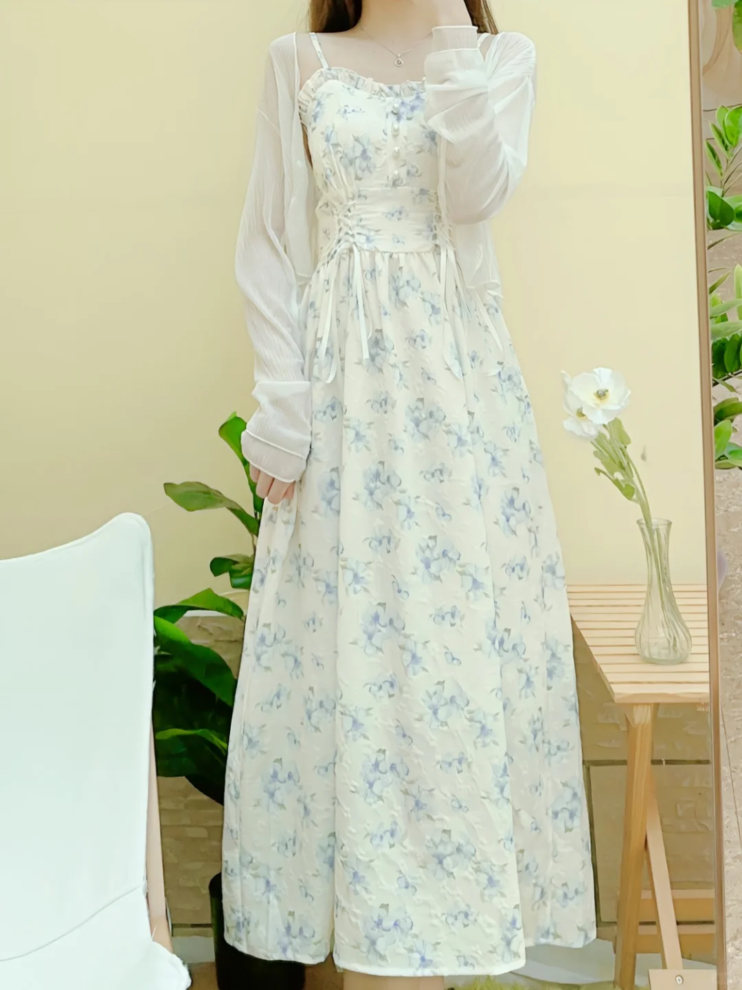 🌸茶歇复古碎花，打造森系小清新女神✨