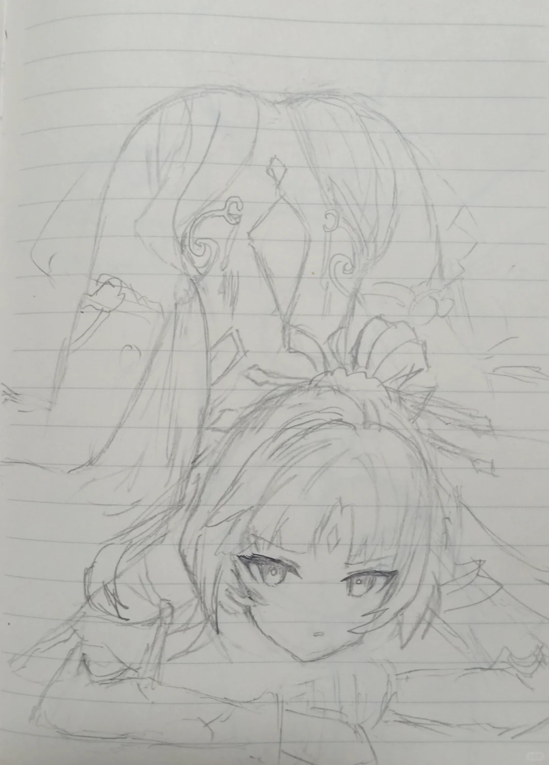 之前画的